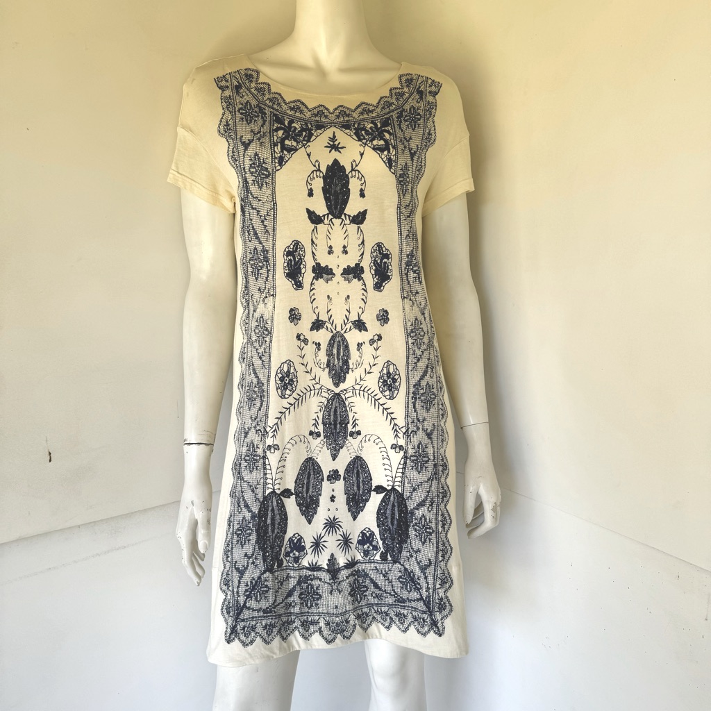 Marc By Marc Jacobs Print Mini T Shirt Dress